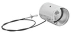 Metal Duct Pipe Throttle with Cable / Ventilation Tube Damper Gate Valve