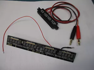 LED display replacement for King KX155 KX165 radios (DIY) & Power Cable Harness - Picture 1 of 9
