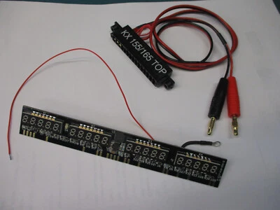 Repuesto Pantalla LED para Radios King KX155 KX165 (BRICOLAJE) y Arnés Cable Alimentación Foto 1 de 4