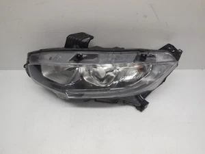 Faro halógeno izquierdo cromado Honda Civic 2016 2017 2018 R1 - Imagen 1 de 10