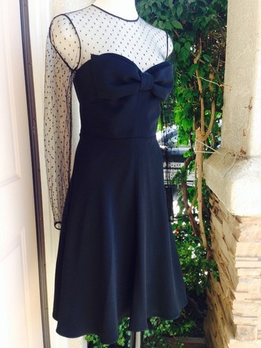 Abito Valentino classico piccolo nero taglia 4 nuovo con etichetta