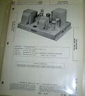 TECH-MASTER MODEL TM-15A Tube Amplifier 1958 SAMS PHOTOFACT FOLDER Schemastic   