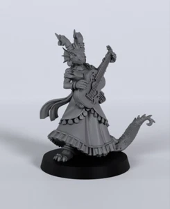 Titan Forge Tabletop -Dragonborn Female Bard A - 5e DnD for RPG and Wargamers - Bild 1 von 5