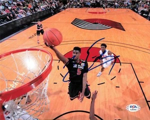 Emmanuel Mudiay signed 8x10 photo PSA/DNA Denver Nuggets Autographed Jazz - Picture 1 of 1