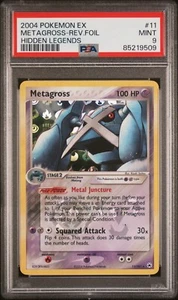 2004 | Pokémon | EX Hidden Legends | Metagross ex | Holo | #95 | PSA 9 | - Picture 1 of 2
