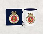 HMS Lancaster - Mug & Coaster Set Royal Navy Military Gift Idea/ Father's-Mot...