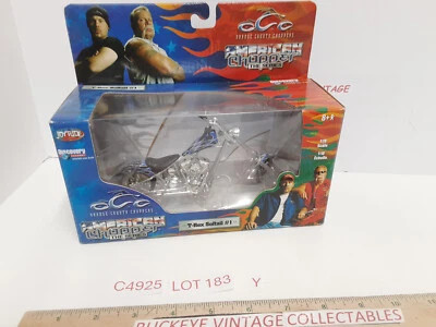 OCC AMERICAN CHOPPER 1:18 T-REX SOFTAIL CHOPPER #1 NIB  2004 RARE HARD TO FIND - Image 1 of 4