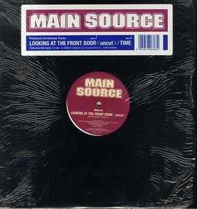 Main Source - Looking At Front Door (Uncut) / Time '06 12" JAPAN ORG!VG+/VG+ W/S - Picture 1 of 4