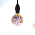 Firworks Design Bulbs 3D Fireworks Gift Beautiful Light Colorful Glass