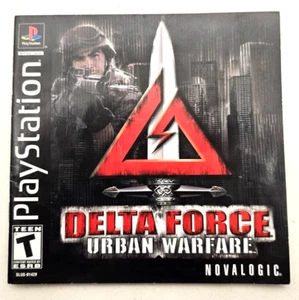 2002 Delta Force Urban Warfare Playstation PS1 (Instruction Manual Only) (A27) - Picture 1 of 2