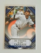 2020 Topps Derek Jeter 2005 20 Years Of The Captain New York Yankees