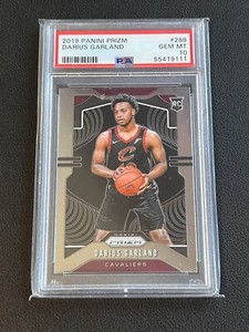 2019-20 Panini Prizm Darius Garland Base Rookie Card RC #288 PSA 10 Cavaliers
