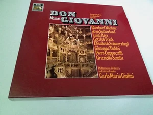 LP "MOZART DON GIOVANNI" 4LP BOX SET EX/EX 1961 EBERHARD WACGTER JOAN SUTHERLAND - Picture 1 of 1