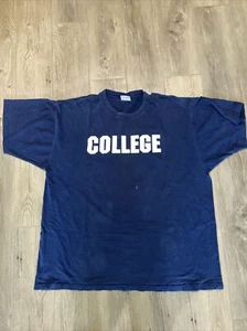 Vintage Universal Animal House College Graphic T Shirt Size Large / XL Blue - Picture 1 of 7