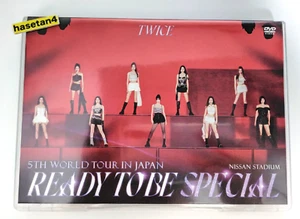 TWICE 5TH WORLD TOUR READY TO BE IN JAPAN SPECIAL STANDERD EDITION DVD JAPAN - Picture 1 of 5