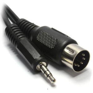 5 Polig din Stecker Zu 3.5mm Stereo Stecker Audio Kabel 1m - Bild 1 von 5