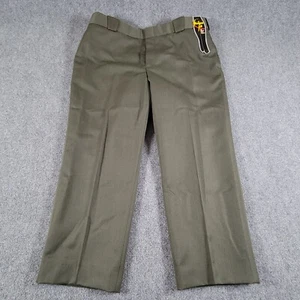 Flying Cross Uniform Pants Womens 22R Fashion Fit Green LASO Approved Wool Blend - Picture 1 of 10