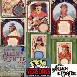 2023 Topps Allen & Ginter RELIC CARDS RC HOF Stars Non-Players YOU CHOOSE!