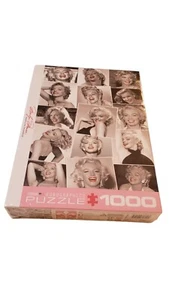 NEU Marilyn Monroe schwarz weiß rote Lippen Portriat Puzzle 1000 Teile kultig - Bild 1 von 11