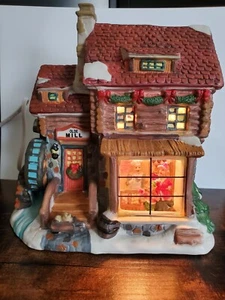 Vintage Christmas Villiage “bakery” - Light Up window - Picture 1 of 10
