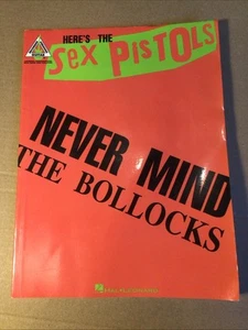 Sex Pistols-Never Mind The Bollocks, Guitar Tab Songs, BMG, Hal Leonard, 1996 - Bild 1 von 5