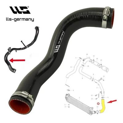 Verstärkter Ladeluftschlauch für VOLVO V60 I (155, 157) 1.6 D 1707514-1755183 - Bild 1 von 4