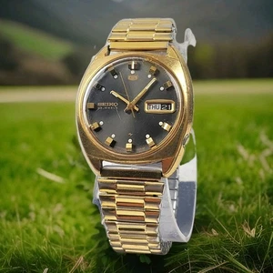 RARE VINTAGE 1960’s SEIKO 5 5126-7000 AUTOMATIC 23 JEWELS JAPAN MEN'S WATCH  - Picture 1 of 10