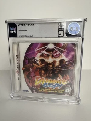 Dynamite Cop Dreamcast WATA 8.5 A+ Sellado 1999 EE. UU. Sega Raro Foto 1 de 4