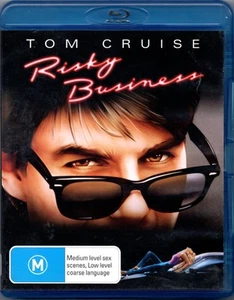 Risky Business Blu Ray Tom Cruise 1983 Region All PAL - Free Postage - Picture 1 of 2