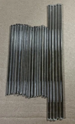 Varilla agitadora de vidrio - Extremos redondeados - Mezclador agitador - 6" y 10" - Lote de 20 varillas Foto 1 de 4