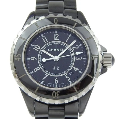 CHANEL H0682 J12 Watches blackDial ceramic Quartz Analog display Women - Image 1 of 4