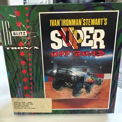 AMIGA  Game -SUPER OFF ROAD GAME - BOXED - By 16 Blitz  - Image 1 of 4