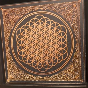 Bring Me The Horizons Sempiternal Orange Marble Vinyl ADTR Pierce The Veil - Picture 1 of 3