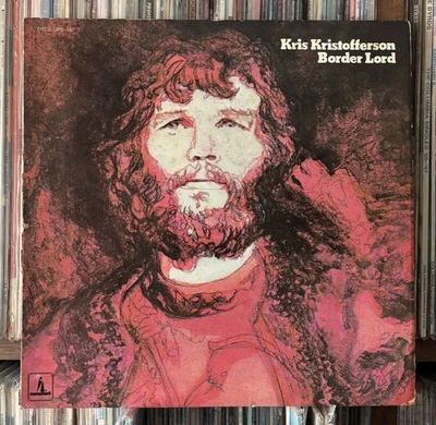 Kris Kristofferson/Border Lord LP Chris Christofferson Donnie Fritts autographed - Image 1 of 4