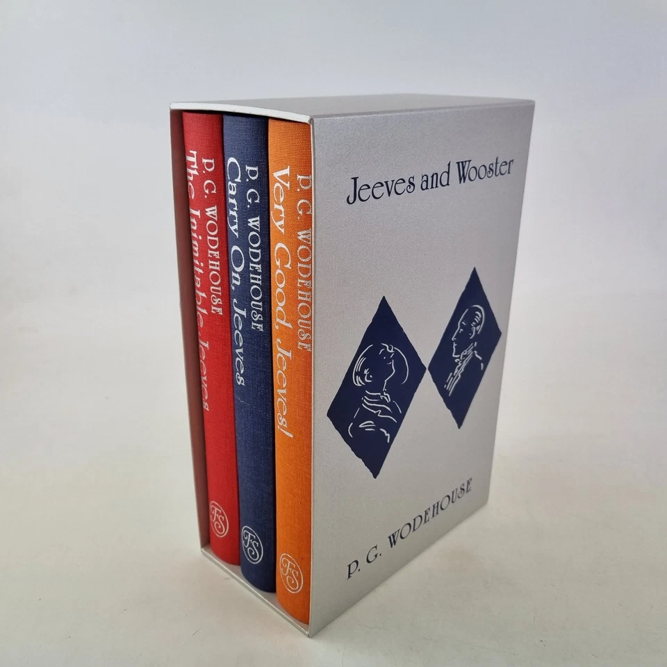 Folio Society: Jeeves And Wooster By P. G. Wodehouse 3 Volume Set - Image 1 of 4