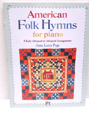 American Folk Hymns for Piano: 8 Early Advanced to Advanced Arrangements by Page - Image 1 of 4