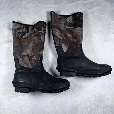 Botas RedHead Hone Dry para Hombres Talla 8 Camufladas Impermeables Goma Caza Vástago de Acero Foto 1 de 4