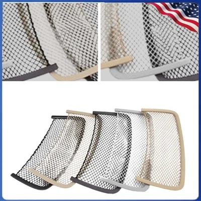 1PCS Black Front Seat Back Storage Pocket Net For Mercedes Benz W166 W251 W164 - Imagem 1 de 4