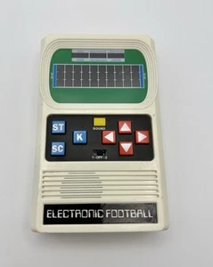 Vintage Handheld Mattel Electronic Football Retro Old Style - Tested & Works! - Picture 1 of 8
