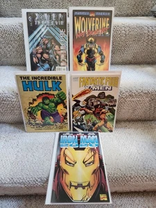 Marvel varie lotto di 5 graphic novel Wolverine non ancora morto, Iron Man 2020 altro!  - Foto 1 di 19