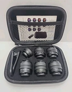 Kit objectif appareil photo universel pour téléphone intelligent 11 en 1 grand angle fisheye macro zoom - Photo 1 sur 5