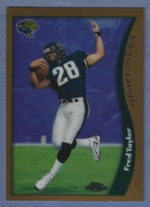 1998 Topps Chrome #152 Fred Taylor Rookie Card Jaguars - Picture 1 of 2