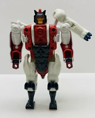 VTG 1995 Beast Wars Transformers Hasbro Maximal Polar Claw White Bear Incomplete - Image 1 of 4