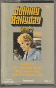 K7 audio. JOHNNY HALLYDAY - impact - Volume 9 - 12 Titres : Gabrielle - Picture 1 of 4