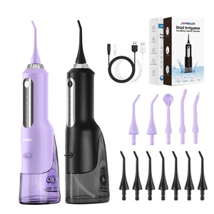 Water Dental Flosser Teeth Pick Portable Cordless Oral Irrigator Rechargeable - Picture 1 of 41