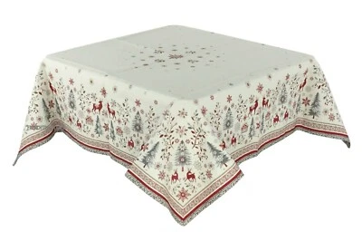 Mantel tejido jacquard provenzal francés reno Edelweiss vacaciones 55 X 55 Foto 1 de 4