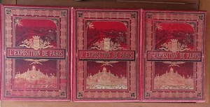 DIE AUSSTELLUNG VON PARIS 1900 ENZYKLOPÄDIE DES JAHRHUNDERTS ILLUSTRIERTE BUCHHANDLUNG 3 V. - Bild 1 von 24