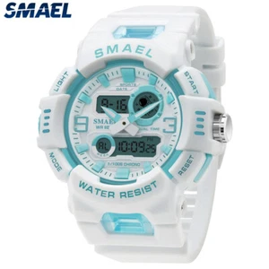 Orologio sportivo uomo SMAEL moda ragazzo ragazza LED orologio da polso sveglia digitale data orologio - Foto 1 di 25