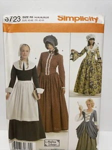 Simplicity 3723 Andrea Schewe Dress Pattern Size R5 14-22 - Picture 1 of 8