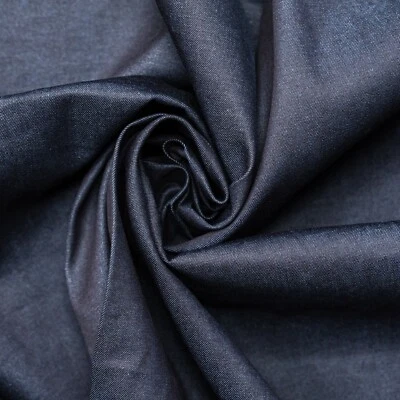 11OZ INDIGO STRETCH PREMIUM QUALITÄT DENIM JEANS STOFF 65" BREITE AUSVERKAUF